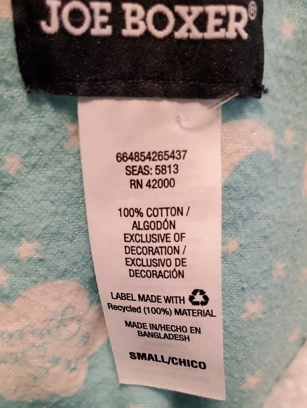 Joe Boxer Flannel 2 PC Pajama Set Women's Small - Picture 2 of 8